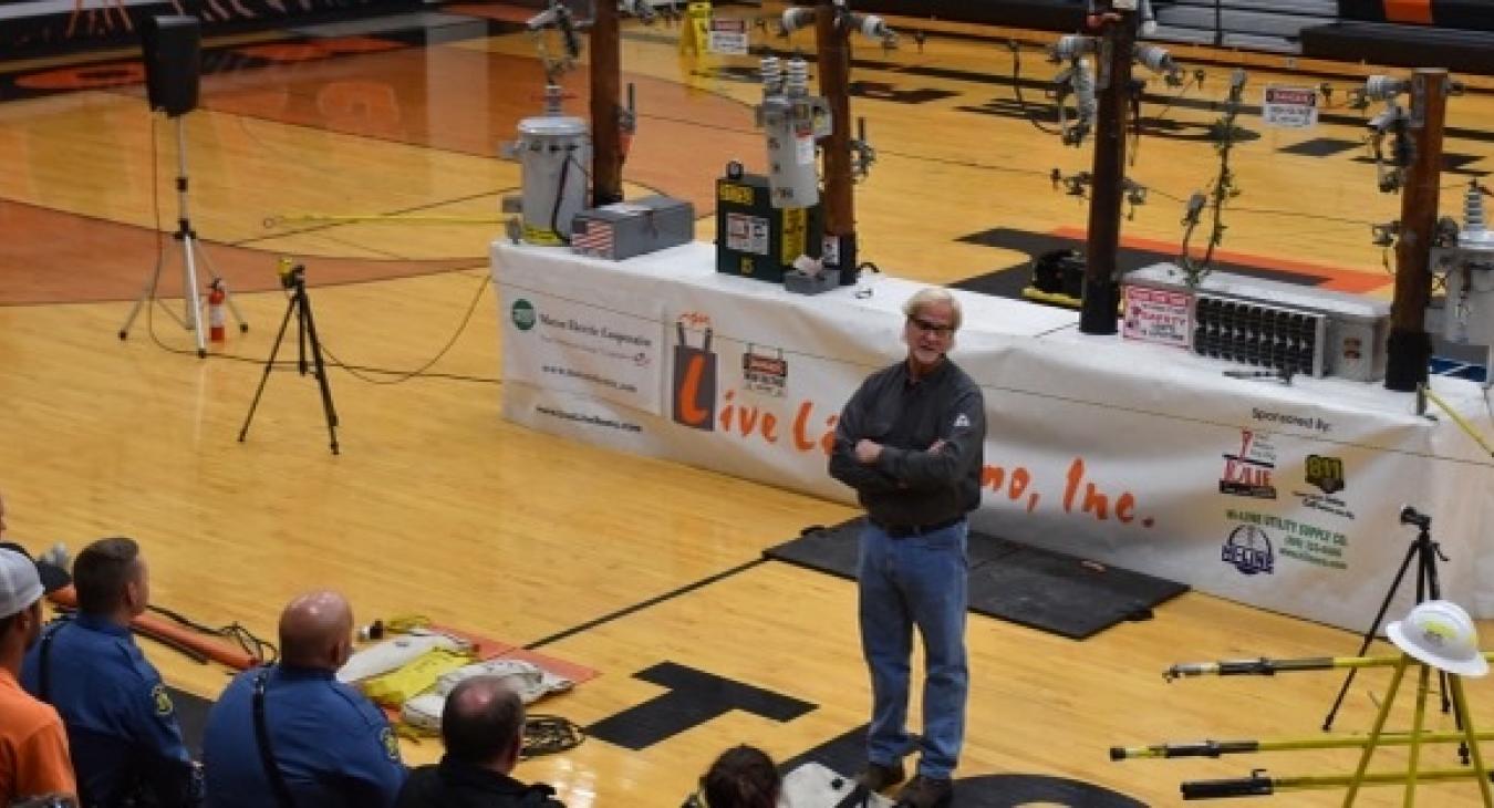 live line demo presentation for emergency personnel